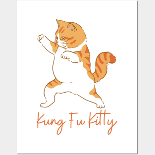 Kitty Kung Fu Posters and Art